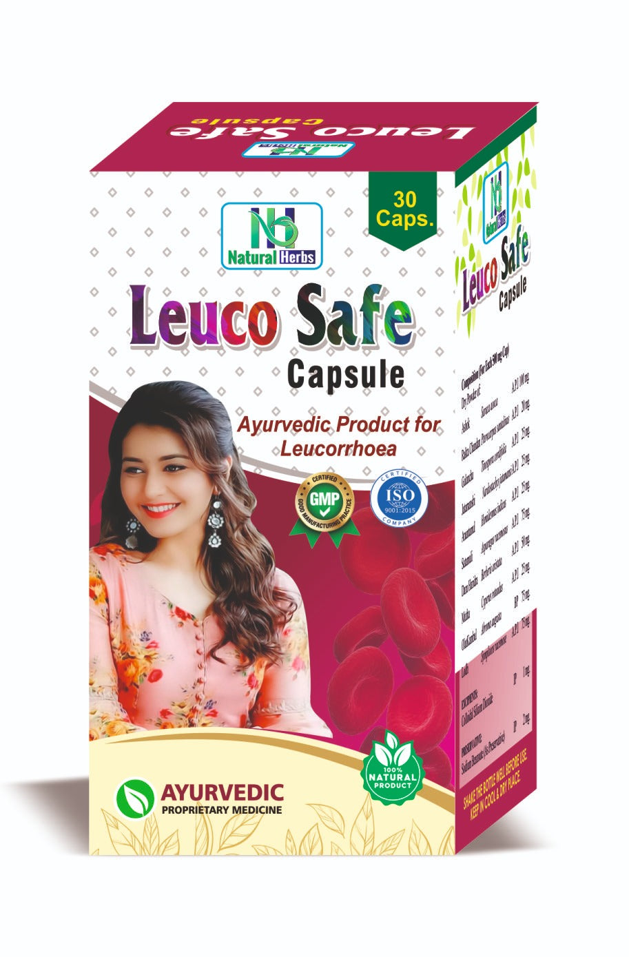N.H. Leuco Safe Ayurvedic Capsules – Herbal Support for Women’s Wellness